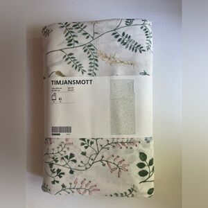 NEW IKEA twin sized floral duvet cover!